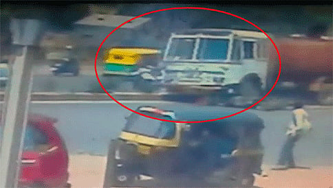 ಪಾದಚಾರಿಗಳ ಮೇಲೆ ಹರಿದ ನೀರಿನ ಟ್ಯಾಂಕರ್: ಇಬ್ಬರು ಸಾವು