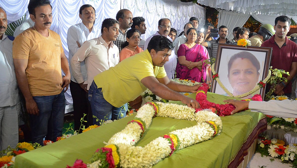 ಪ್ರಭಾ ಪಾರ್ಥಿವ ಶರೀರ ನಗರಕ್ಕೆ