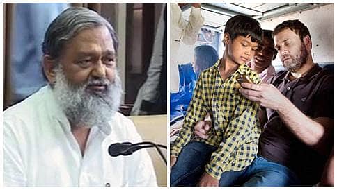 ರಾಹುಲ್ ಮನೆ ಬಿಟ್ಟು ಓಡಿ ಹೋಗುವ ಬಾಲಕನಂತೆ ಕಾಣುತ್ತಿದ್ದಾರೆ: ಹರಿಯಾಣ ಸಚಿವ