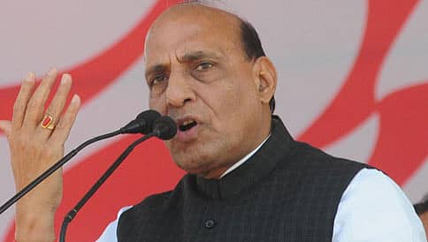 ಭಾರತದಲ್ಲಿ ಪಾಕ್ ಪರ ಘೋಷಣೆ ಸಹಿಸಲಸಾಧ್ಯ: ರಾಜ್ ನಾಥ್ ಸಿಂಗ್
