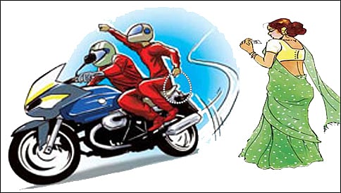 ಬೆಂಗಳೂರಲ್ಲಿ ಸರಗಳ್ಳರ ಕೈಚಳಕ: ಬರೊಬ್ಬರಿ 11 ಕಡೆ ಕಳ್ಳತನ