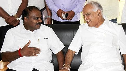 ಎಚ್ಡಿಕೆ, ಬಿಎಸ್ವೈ ಕುತೂಹಲದ ಭೇಟಿ