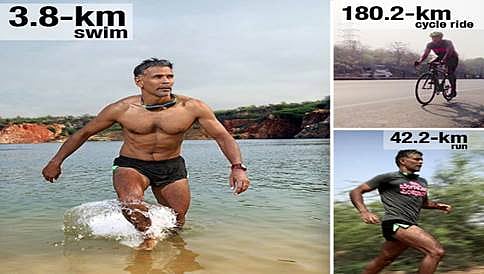 ಮಿಲಿಂದ್ಗೆ ಐರನ್ಮ್ಯಾನ್ ಗರಿ