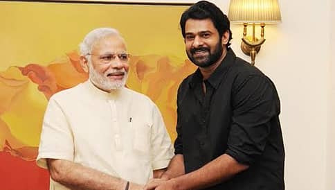 ಪ್ರಧಾನಿ ಮೋದಿ ಭೇಟಿ ಮಾಡಿದ ನಟ ಪ್ರಭಾಸ್