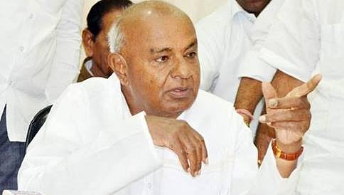 ರೈತರ ಆತ್ಮಹತ್ಯೆ: ಉಪವಾಸ ಸತ್ಯಾಗ್ರಹ ಆರಂಭಿಸಿದ ದೇವೇಗೌಡ