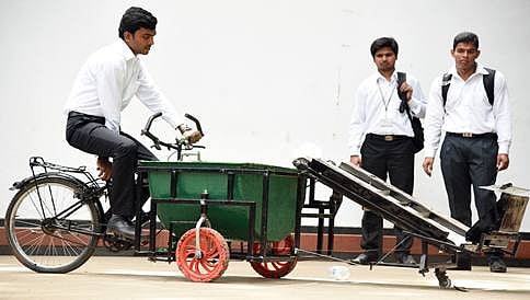 ಕಸ ಹೆಕ್ಕಲು ಸರಳ ಯಂತ್ರ