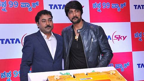 ಟಾಟಾ ಸ್ಕೈ ಸಂಭ್ರಮದಲ್ಲಿ ಸುದೀಪ್