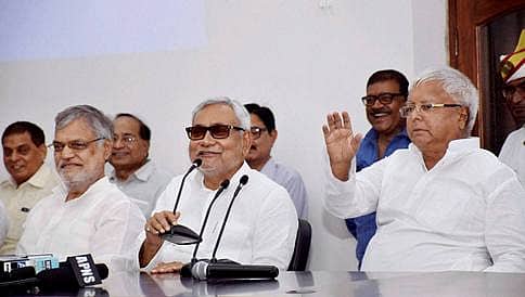 ಬಿಹಾರದಲ್ಲಿ ಬಿಜೆಪಿ ಮಣಿಸಲು ಅಧಿಕೃತವಾಗಿ ಒಂದಾದ ಜೆಡಿಯು, ಆರ್‌ಜೆಡಿ, ಕಾಂಗ್ರೆಸ್