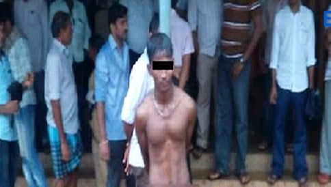 ಕಾಮುಕ ಕಳ್ಳನಿಗೆ ಸಾರ್ವಜನಿಕರಿಂದ ಬಿತ್ತು ಗೂಸಾ