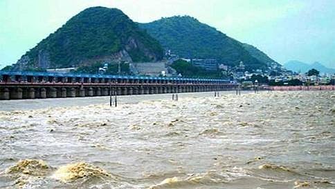 ಆಂಧ್ರಪ್ರದೇಶದಲ್ಲಿ ಗೋದಾವರಿ- ಕೃಷ್ಣಾ ನದಿ ಜೋಡಣೆ