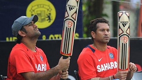 ಕ್ರಿಕೆಟ್ ನಲ್ಲಿ ಸಚಿನ್ ನನಗೆ ದೇವರ ರೀತಿ ಇದ್ದರು: ಧೋನಿ