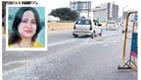 ಪತಿ ವಿರುದ್ಧವೇ ದೂರು ದಾಖಲು: ಗುಂಡಿಗೆ ಕಾರಣವಾದ ವ್ಯವಸ್ಥೆ ವಿರುದ್ಧ ದೂರಿಲ್ಲ