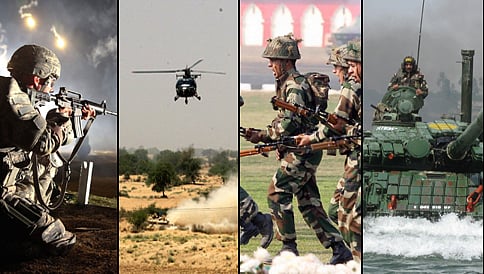 ರಾಜಸ್ತಾನದಲ್ಲಿ "ಭಾರತೀಯ ಸೇನೆ" ಬೃಹತ್ ಬಲ ಪ್ರದರ್ಶನ..!