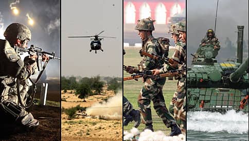 ರಾಜಸ್ತಾನದಲ್ಲಿ "ಭಾರತೀಯ ಸೇನೆ" ಬೃಹತ್ ಬಲ ಪ್ರದರ್ಶನ..!