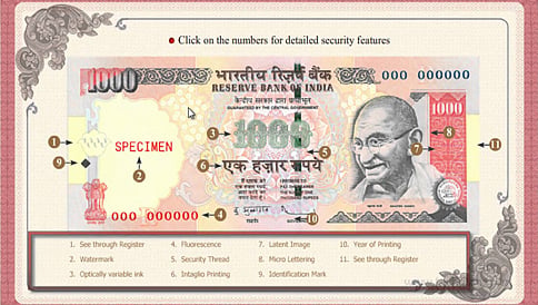 ಮತ್ತಷ್ಟು ಸುರಕ್ಷತೆಯೊಂದಿಗೆ ಬರಲಿದೆ ರು. 1000 ನೋಟು..!