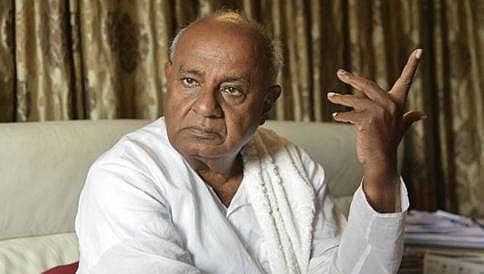 ಅಹಂಕಾರಿಗಳಿಗೆ ನಮ್ಮ 14 ಜನ ಜಯಶಾಲಿಗಳು ಸಾಕು: ದೇವೇಗೌಡ