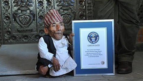ವಿಶ್ವದ ಅತಿ ಕುಬ್ಜ ವ್ಯಕ್ತಿ ಡಾಂಗಿ ನಿಧನ