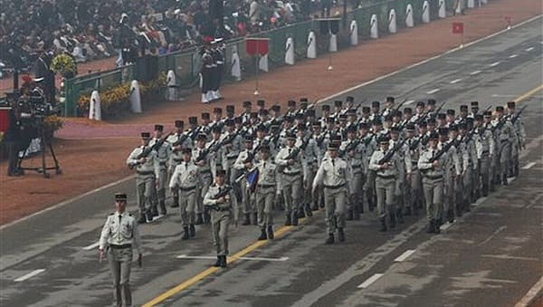 ಮೊದಲ ಬಾರಿಗೆ ಗಣರಾಜ್ಯೋತ್ಸವದಲ್ಲಿ ಭಾಗವಹಿಸಿದ ಫ್ರೆಂಚ್ ಸೈನಿಕರು...