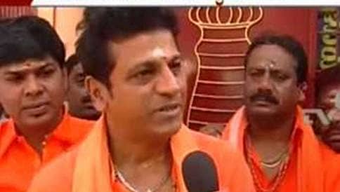 ಶಬರಿ ಮಲೆ ಅಯ್ಯಪ್ಪ ಮಾಲೆ ಧರಿಸಿದ ಶಿವಣ್ಣ