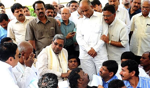 ಕಾವೇರಿಗಾಗಿ ಮಾಜಿ ಪ್ರಧಾನಿ ದೇವೇಗೌಡರಿಂದ ಅನಿರ್ಧಿಷ್ಟಾವಧಿ ಉಪವಾಸ ಸತ್ಯಾಗ್ರಹ