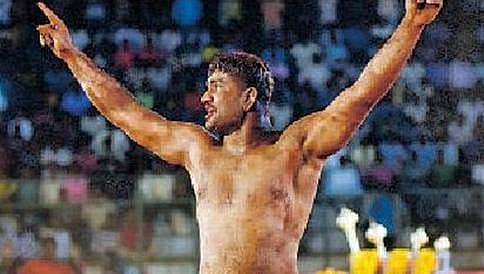 ದಸರಾ ಕುಸ್ತಿ: ಬೆಂಗಳೂರಿನ ಪಾಂಡುರಂಗ 'ದಸರಾ ಕಂಠೀರವ'