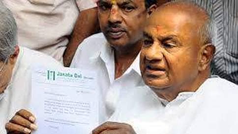 ರೆಡ್ಡಿ ಪುತ್ರಿ ವಿವಾಹಕ್ಕೆ ಕಪ್ಪುಹಣ: ಪ್ರದಾನಿ ಮೋದಿಗೆ ದೇವೇಗೌಡ ಪತ್ರ