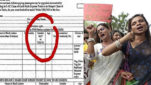 ಐ.ಆರ್.ಸಿ.ಟಿ.ಸಿ ಅರ್ಜಿಯಲ್ಲಿ 3ನೇ ಲಿಂಗವಾಗಿ ತೃತೀಯಲಿಂಗಿಯರ ಸೇರ್ಪಡೆ