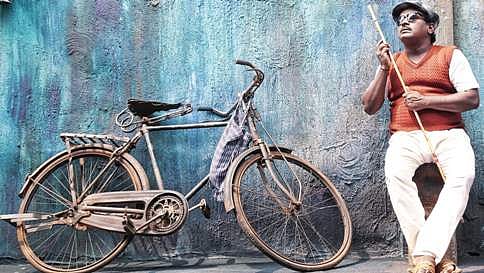 'ರಾಗ' ಸಿನೆಮಾದಲ್ಲಿ ಅಂಧನ ಪಾತ್ರದಲ್ಲಿ ನಿರ್ಮಾಪಕ ಮಿತ್ರ