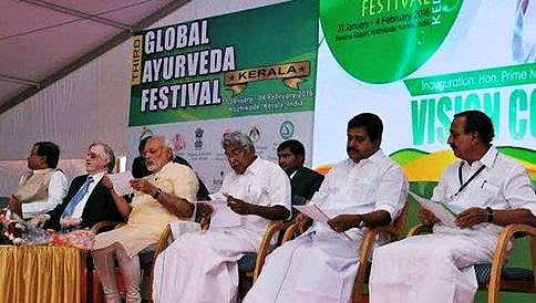ಜಾಗತಿಕ ಆಯುರ್ವೇದ ಉತ್ಸವಕ್ಕೆ ಚಾಲನೆ ನೀಡಿದ ಪ್ರಧಾನಿ ಮೋದಿ