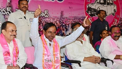 ಗ್ರೇಟರ್ ಹೈದ್ರಾಬಾದ್ ಪಾಲಿಕೆ ಚುನಾವಣೆಯಲ್ಲಿ ಟಿಆರ್ ಎಸ್ ಗೆ ಐತಿಹಾಸಿಕ ಗೆಲುವು