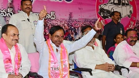 ಗ್ರೇಟರ್ ಹೈದ್ರಾಬಾದ್ ಪಾಲಿಕೆ ಚುನಾವಣೆಯಲ್ಲಿ ಟಿಆರ್ ಎಸ್ ಗೆ ಐತಿಹಾಸಿಕ ಗೆಲುವು
