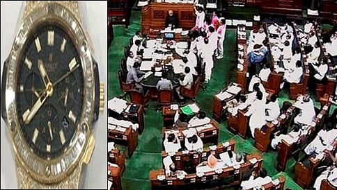 ಸಂಸತ್ ಮೆಟ್ಟಿಲೇರಿದ ಸಿಎಂ ಸಿದ್ದು ವಾಚ್ ಪ್ರಕರಣ..!