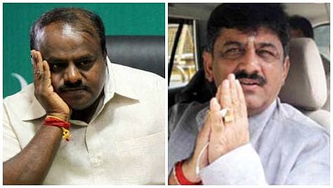 ರಾಜಕೀಯ ತೊರೆಯಬೇಡಿ: ಕುಮಾರಸ್ವಾಮಿಗೆ ಡಿಕೆ ಶಿವಕುಮಾರ್ ಮನವಿ