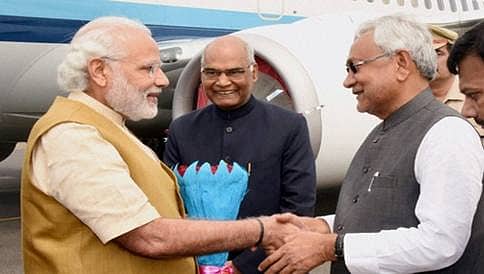 ನಿತಿಶ್ ಕುಮಾರ್ ಹೊಗಳಿ, ಕಾಂಗ್ರೆಸ್ ನ್ನು ತೆಗಳಿದ ಮೋದಿ