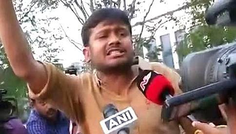 ಕನ್ಹಯ್ಯ ಕುಮಾರ್ ಗೆ ಹೈದರಾಬಾದ್ ಕೇಂದ್ರೀಯ ವಿವಿ ಪ್ರವೇಶಕ್ಕೆ ತಡೆ, ಗೇಟ್ ಬಳಿ ಗಲಾಟೆ