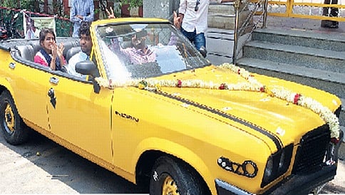 ಕಾಂಟೆಸಾ ಏರಿ ಕಾಲೇಜಿಗೆ ಹೊರಟ ಕಿರಿಕ್ ಪಾರ್ಟಿ