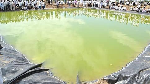 ಕೃಷಿ ಹೊಂಡ ನಿರ್ಮಾಣ, ರೈತರಿಗೆ ವರದಾನ