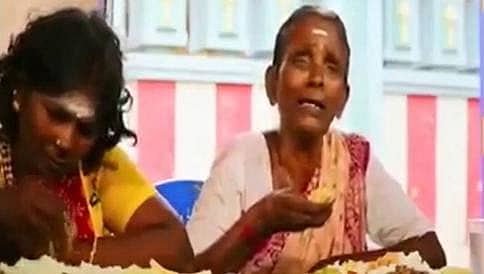 ಉಭಯ ಪಕ್ಷಗಳ ಜಾಹಿರಾತಿನಲ್ಲಿ ಒಂದೇ ಅಜ್ಜಿ: ಡಿಎಂಕೆ, ಎಐಎಡಿಎಂಕೆ ಕಕ್ಕಾಬಿಕ್ಕಿ!