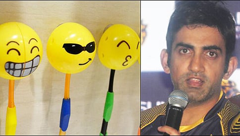 ಕೆಕೆಆರ್ ನಾಯಕ ಗೌತಮ್ ಗಂಭೀರ್ ಕೊಪಕ್ಕೆ "ಟೂಥ್ ಬ್ರಶ್" ಬಲಿ