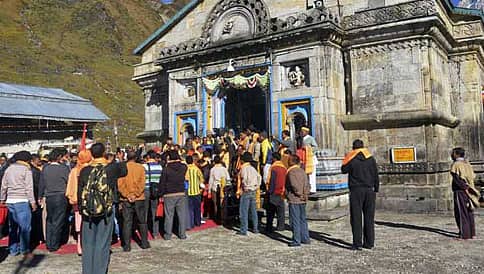 ಕೇದಾರನಾಥಕ್ಕೆ ದಾಖಲೆ ಸಂಖ್ಯೆಯ ಭಕ್ತರ ಭೇಟಿ