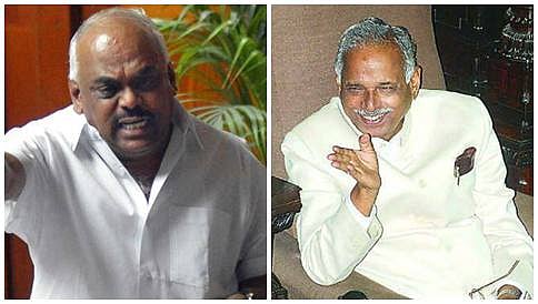 ಆಗಾಗ ಸರ್ಕಾರದ ವಿರುದ್ಧ ಚಾಟಿ ಬೀಸುತ್ತಿದ್ದ ಕಾಗೋಡು ತಿಮ್ಮಪ್ಪ, ರಮೇಶ್ ಕುಮಾರ್ ಗೆ ಮಂತ್ರಿ ಭಾಗ್ಯ
