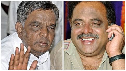 ಅಂಬರೀಷ್-ಶ್ರೀನಿವಾಸ್ ಪ್ರಸಾದ್ ಭೇಟಿ: ಅತೃಪ್ತ ಶಾಸಕರಿಗೆ ನಾಯಕತ್ವ?