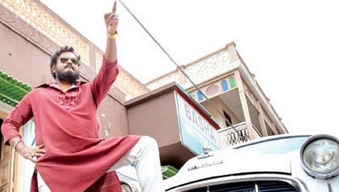 'ಚಕ್ರವರ್ತಿ'ಯಲ್ಲಿ ಹೊಸ ಖಳನಾಯಕ ದಿನಕರ್ ತೂಗುದೀಪ್ ದರ್ಬಾರ್