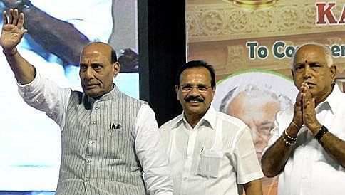 ವಿಜಯನಗರ ಅರಸ ಕೃಷ್ಣದೇವರಾಯರಂತೆ ಮೋದಿ ಆಡಳಿತ: ರಾಜನಾಥ್ ಸಿಂಗ್
