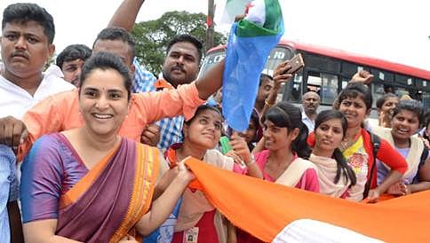 ಸ್ವಾತಂತ್ರ್ಯ ಸಂಗ್ರಾಮದಲ್ಲಿ ಬಿಜೆಪಿ, ಆರ್ ಎಸ್ ಎಸ್ ಬ್ರಿಟಿಷರ ಜೊತೆಗಿತ್ತು: ರಮ್ಯಾ