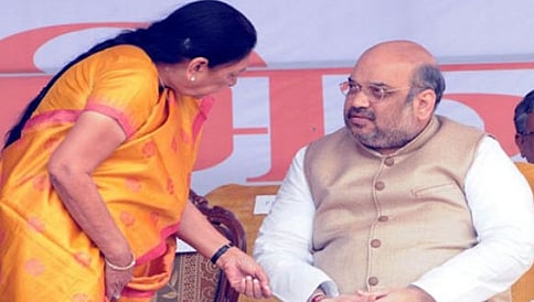 ವಿಜಯ್ ರೂಪಾನಿ ಗುಜರಾತ್ ಸಿಎಂ; ಅಮಿತ್ ಶಾ ವಿರುದ್ಧ ಮಾಜಿ ಸಿಎಂ ಆನಂದಿಬೆನ್ ಪಟೇಲ್ ಅಸಮಾಧಾನ