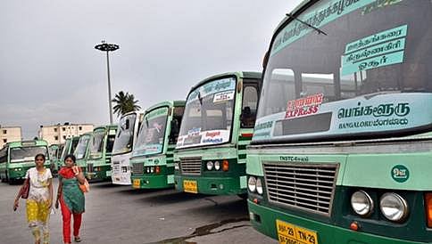 "ಕಾವೇರಿ"ದ ಪ್ರತಿಭಟನೆ; ಉಭಯ ರಾಜ್ಯಗಳ ನಡುವೆ ಬಸ್ ಸಂಚಾರ ಬಂದ್