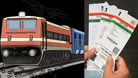 ರೈಲು ಟಿಕೆಟ್ ಖರೀದಿಗೂ ಇನ್ನು ಆಧಾರ್ ಕಡ್ಡಾಯ!