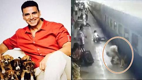 ರೈಲಿಗೆ ಸಿಲುಕುತ್ತಿದ್ದ ಯುವತಿ ರಕ್ಷಿಸಿ ಶೌರ್ಯ ಮೆರೆದ ಪೊಲೀಸ್: ವಿಡಿಯೋ ಶೇರ್ ಮಾಡಿದ ನಟ ಅಕ್ಷಯ್