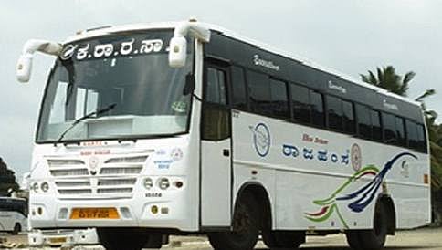 ಕಾವೇರಿ ತೀರ್ಪು: ತಮಿಳುನಾಡಿನಲ್ಲಿ ರಾಜಹಂಸ ಬಸ್ ಮೇಲೆ ಕಲ್ಲು ತೂರಾಟ